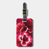 Pansy floral fine art botanisch genaamd bagagelabe bagagelabel (Voorkant verticaal)