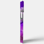 Pansy floral paars name Case-Mate iPhone case (Achterkant / Rechts)