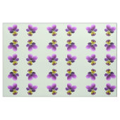 Pansy Floral Patterned Fabric Stof (Fat Quarter)
