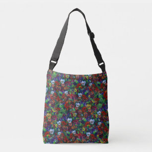 Pansy Flower bag Crossbody Tas