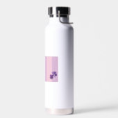 Pansy Flower Water Bottle Waterfles (Links)