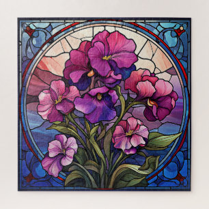 Pansy Flowers Puzzel