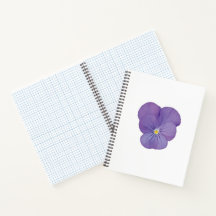 Pansy Focus Floral Notitieboek