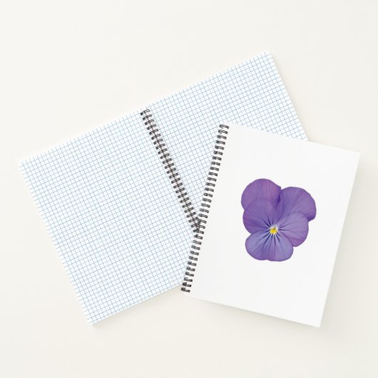 Pansy Focus Floral Notitieboek (Binnen)