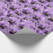 Pansy Garden Cadeaupapier (Hoek)