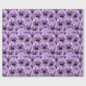 Pansy Garden Cadeaupapier (Vlak)