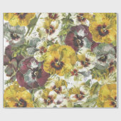 Pansy Garden Decoupage/Cadeaupapier Cadeaupapier (Vlak)