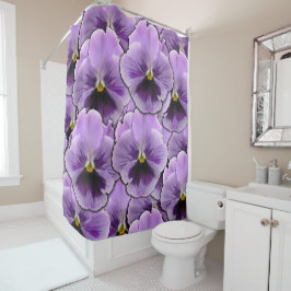 Pansy Garden Douchegordijn