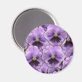 Pansy Garden Magneet (Voorkant / Achterkant)