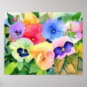 Pansy Garden Print (Voorkant)
