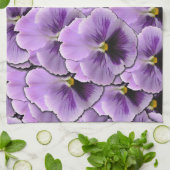 Pansy Garden Theedoek (Gevouwen)
