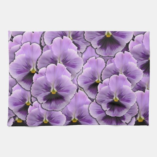 Pansy Garden Theedoek (Horizontaal)