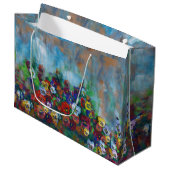 Pansy Gift Bag Groot Cadeauzakje (Voorkant Gekanteld)
