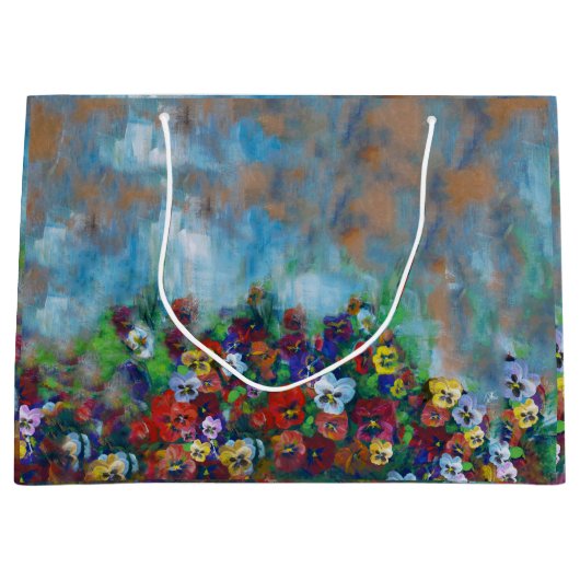Pansy Gift Bag Groot Cadeauzakje (Voorkant)