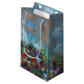 Pansy Gift Bag Klein Cadeauzakje (Voorkant Gekanteld)