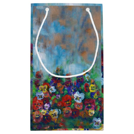 Pansy Gift Bag Klein Cadeauzakje (Achterkant)