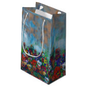 Pansy Gift Bag Klein Cadeauzakje (Achterkant Gekanteld)