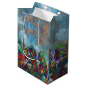 Pansy Gift Bag Medium Cadeauzakje (Voorkant Gekanteld)