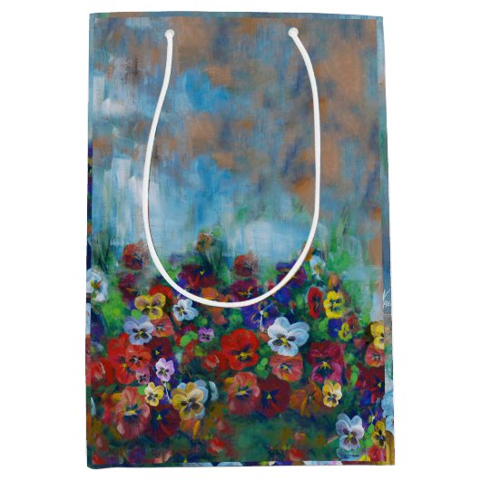 Pansy Gift Bag Medium Cadeauzakje (Voorkant)