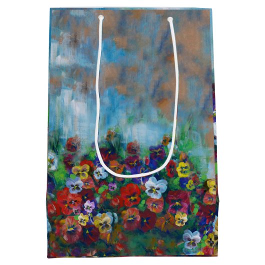 Pansy Gift Bag Medium Cadeauzakje (Achterkant)