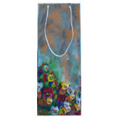Pansy Gift Bag Wijn Cadeautas (Achterkant)