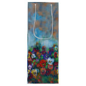 Pansy Gift Bag Wijn Cadeautas (Voorkant)