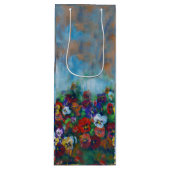 Pansy Gift Bag Wijn Cadeautas (Voorkant)