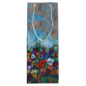 Pansy Gift Bag Wijn Cadeautas (Achterkant)