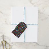 Pansy gift label cadeaulabel (Met Touw)