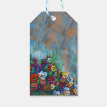 Pansy Gift Label