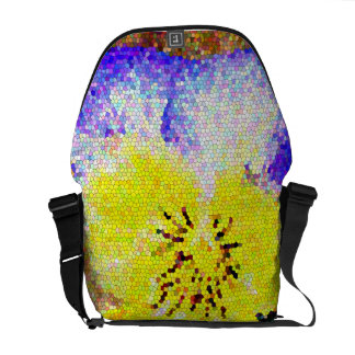Pansy Glas in lood Rickshaw Messenger Bag