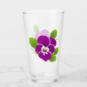 Pansy Glass Cup Glas (Voorkant)