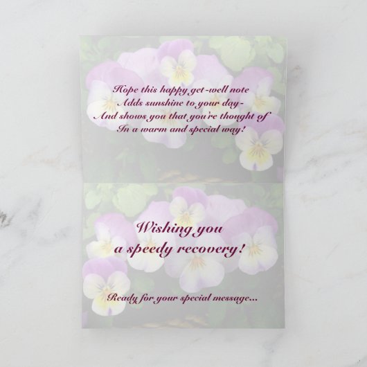 Pansy ~ Goed Kaart (Binnen)