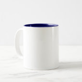 Pansy Initiaal - G Tweekleurige Koffiemok (Voorkant links)