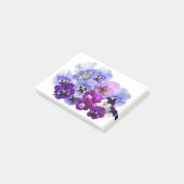 Pansy Isolated Violet Natuur Flower Violet Family. Post-it® Notes (Schuin)
