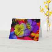 PANSY KAART (Gele Bloem)