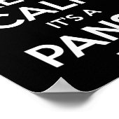 Pansy Keep Calm Persoonlijke Naam Verjaardag Grapp Poster (Hoek)