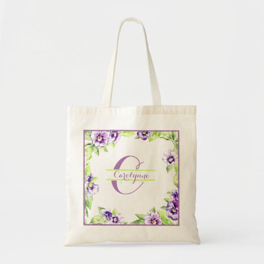 Pansy Lijst Tote Bag (Voorkant)