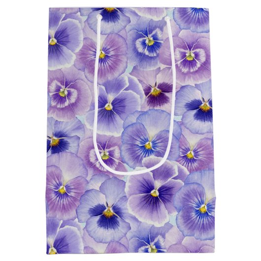 Pansy Medium Cadeauzakje (Achterkant)