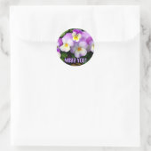 PANSY "Mis je!" ~ Envelope Sealers Ronde Sticker (Tas)