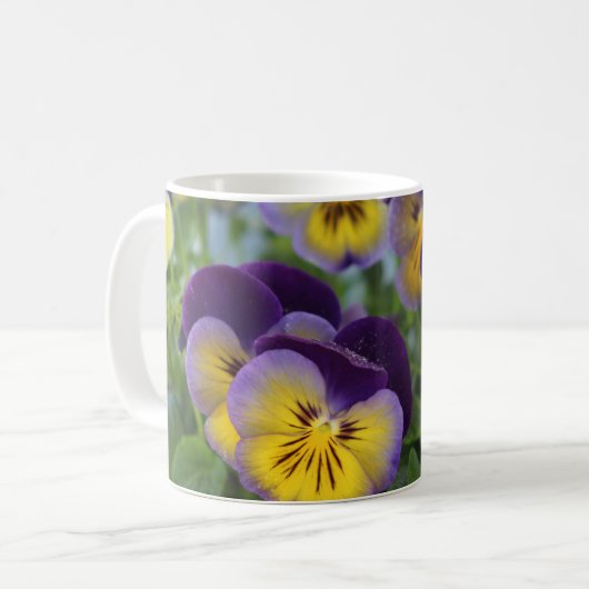 Pansy mok (Voorkant links)