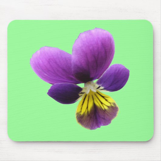 Pansy Mousepad Muismat (Voorkant)