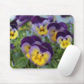 Pansy mousepad muismat (Met muis)