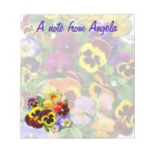 Pansy Notitieblok (Voorkant)