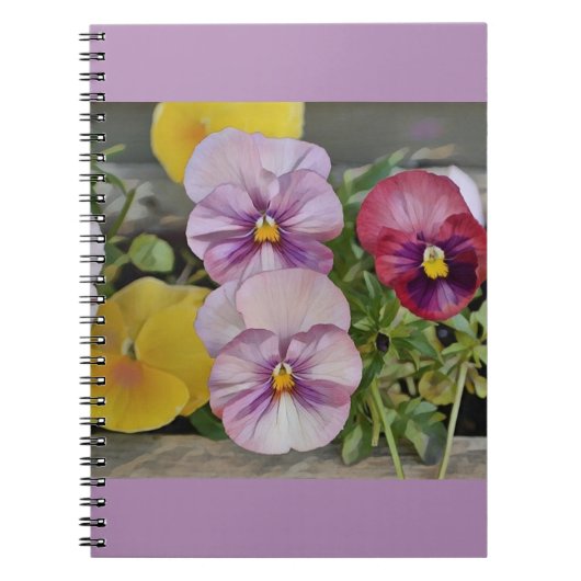 Pansy Notitieboek (Voorkant)