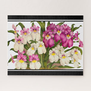  Pansy Orchid Flowers Puzzle Legpuzzel