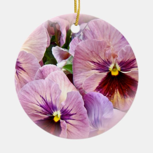Pansy Ornament - Roze Paars - Alle oecasties (Voorkant)