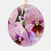 Pansy Ornament - Roze Paars - Alle oecasties (Links)