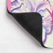 Pansy Pansies Paarse Waterverf Bloem Bloem Roze Muismat (Hoek)