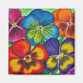 Pansy Parade Magnet (Voorkant)